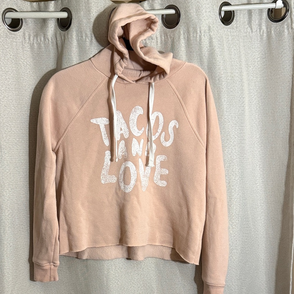 Grayson Threads Pink Cowl Neck Sweater